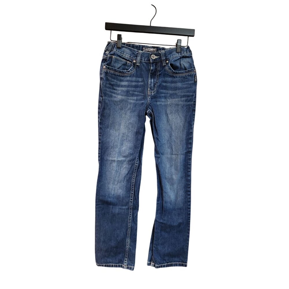 Silver Jeans Co. Nathan BB Boys Relaxed Fit Straight Leg Denim Jeans  Size 16